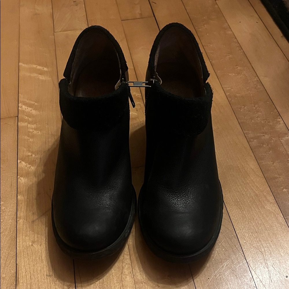 Born Black Ankle Booties